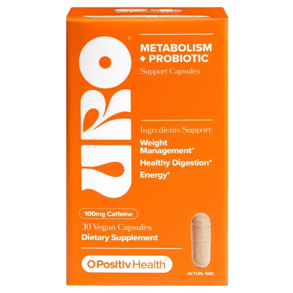 O Positiv URO Metabolism + Probiotic Capsules (30 Count)
